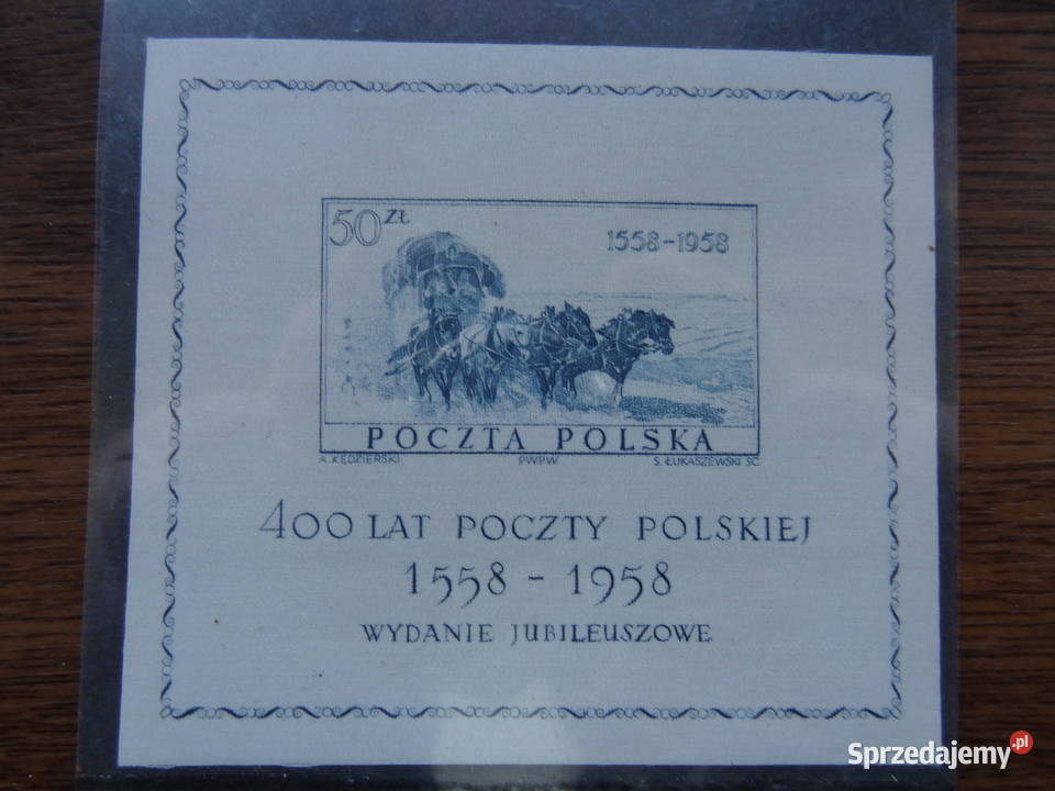 Znaczki pocztowe Polska Fi blok 21 Jarosław