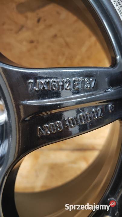 Koło zapasowe Mercedes 2055516 aluminiowe 5x112