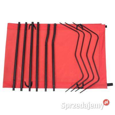 vidaXL Łóżko polowe 180x60x19 tkanina Oxford i mazowieckie