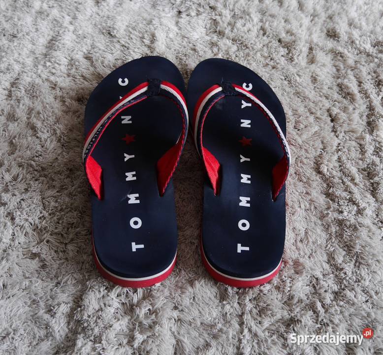 Tommy Hilfiger świetne klapki japonki 36