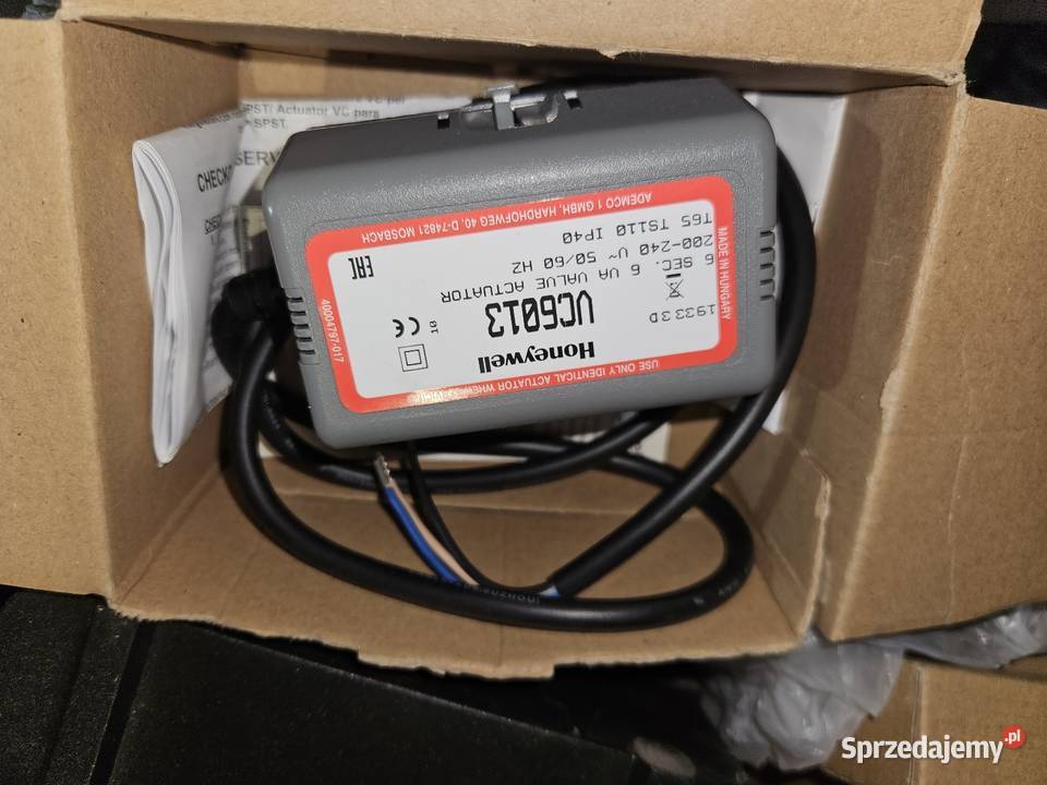 Honeywell siłownik VC6013ZZ00U VC6013 nowy Łódź