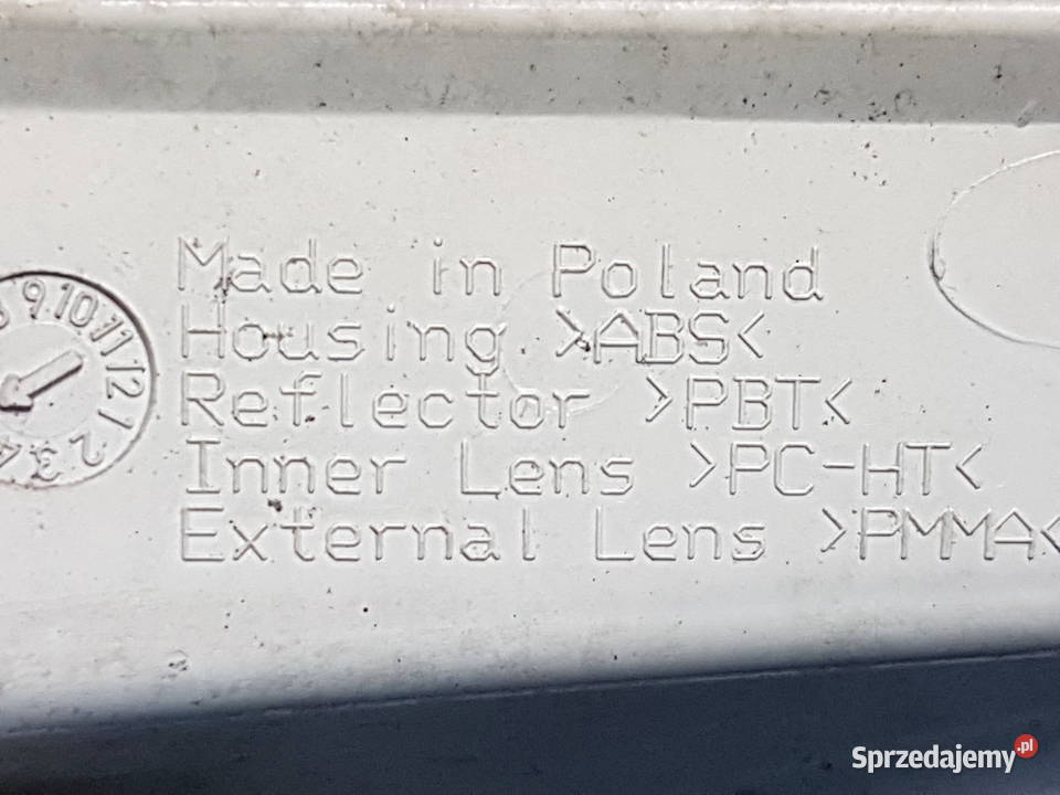 OPEL ASTRA J IV HTB LAMPA TYL LEWA GM AL 2165