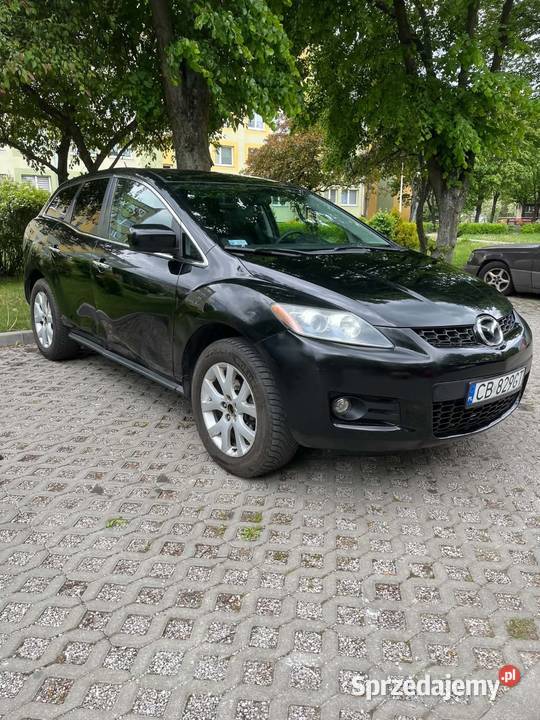 MAZDA CX7 LPG GAZ 2007 23 TURBO AUTOMAT napęd 4x4 Zgierz