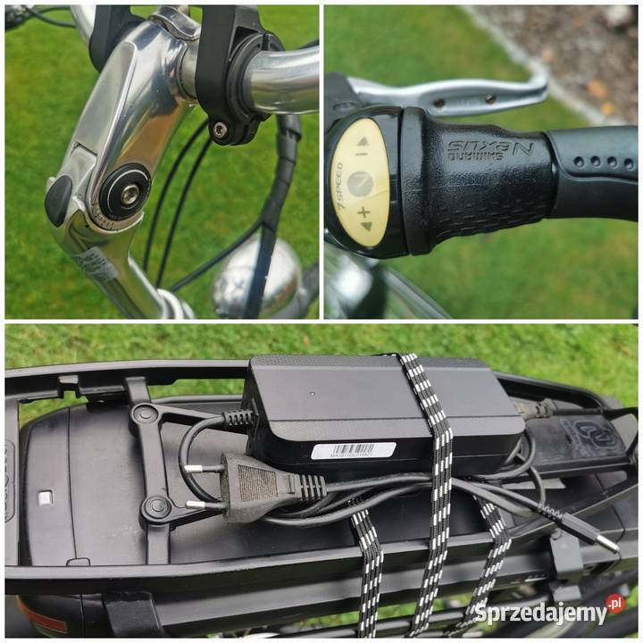 Rower ELEKTRYCZNY Puch Dande 7 biegow H55 sprzedam