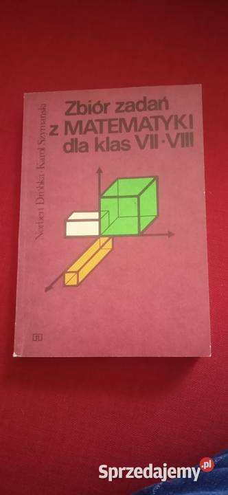 Podręcznik z matematyki zadania 1988r Świdnica sprzedam