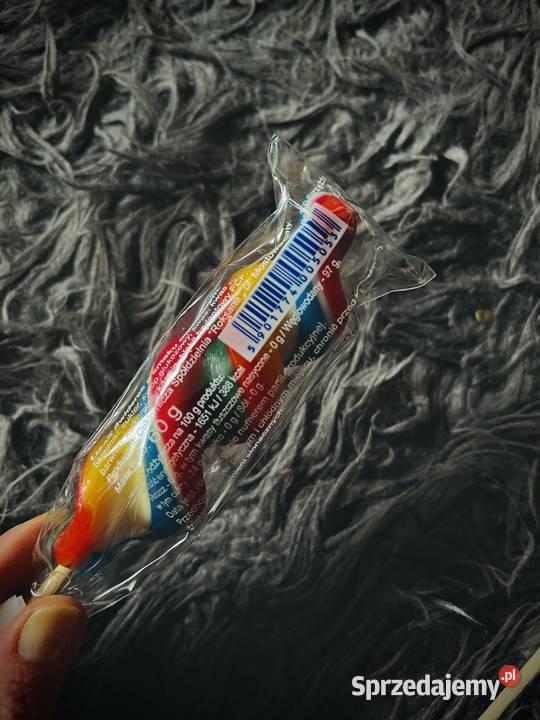 Lizak świderek Twisty Duży odpust słodycz deser Reda