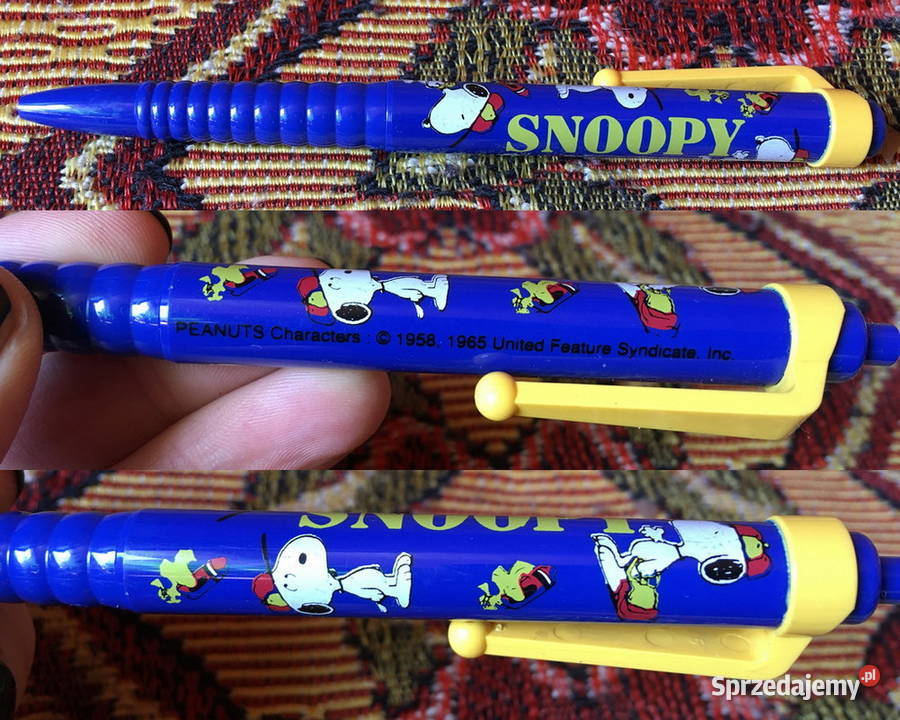 Stary długopis Snoopy PRL późniejszy Pozostałe Kraków