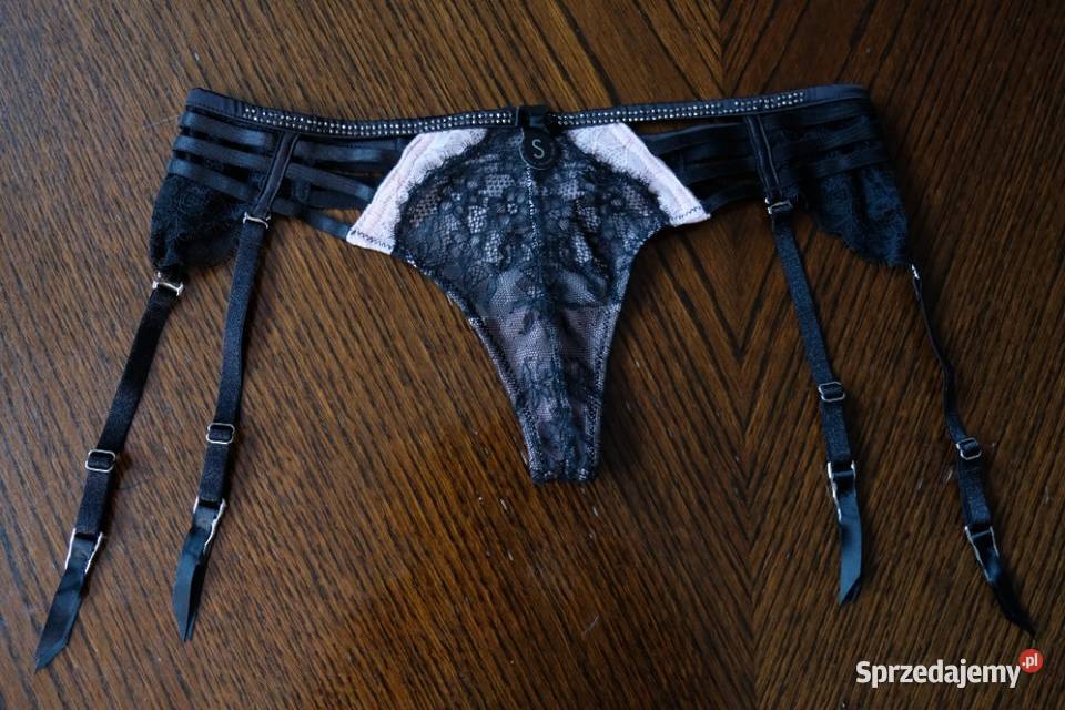 czarne majtki stringi Censored Yorker 36 S pas kujawsko-pomorskie Toruń