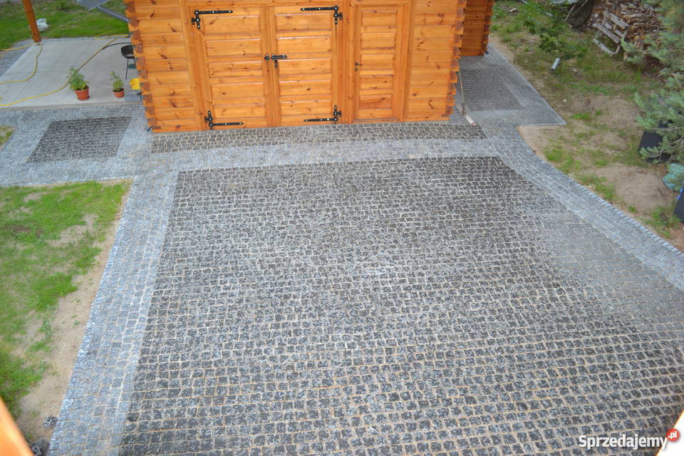 Kostka Granitowa SZARA ciętołupana 10x10x5 z 1 t Marki