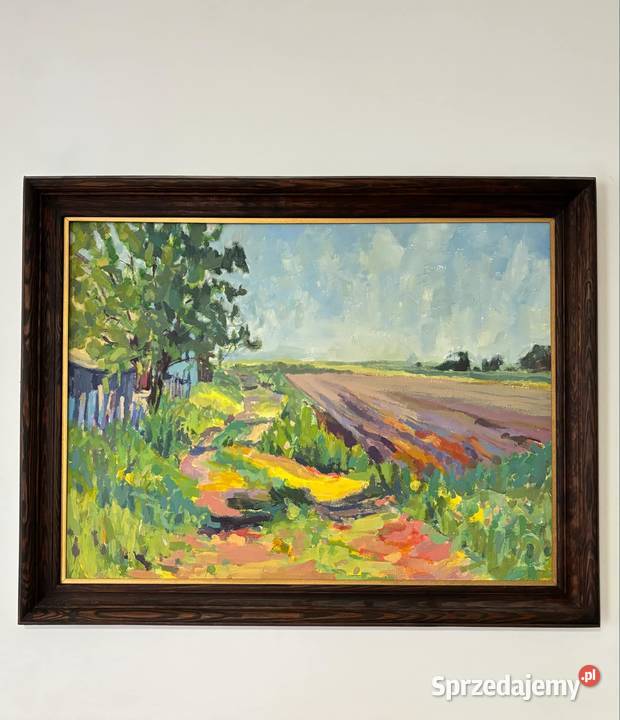 Obraz pejzaż wiosenny Konin