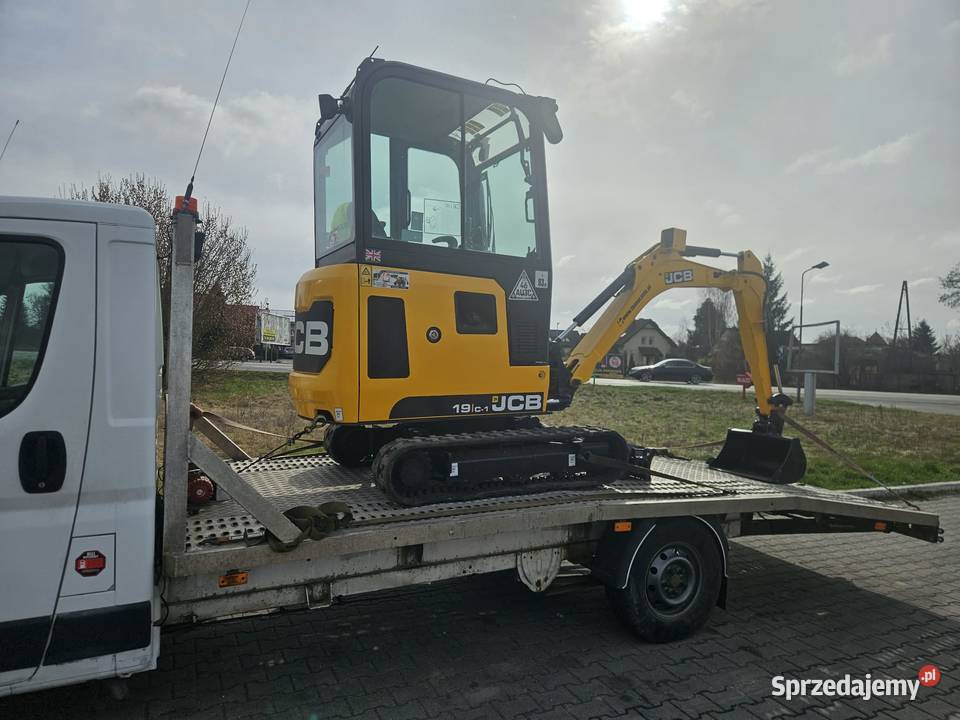 wynajem mini koparki bez operatora z operatorem Siewierz