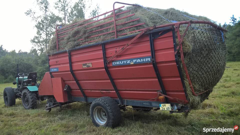 Przyczepa Samozbierająca Deutz Fahr K350 Deutz-Fahr Bogdanówka