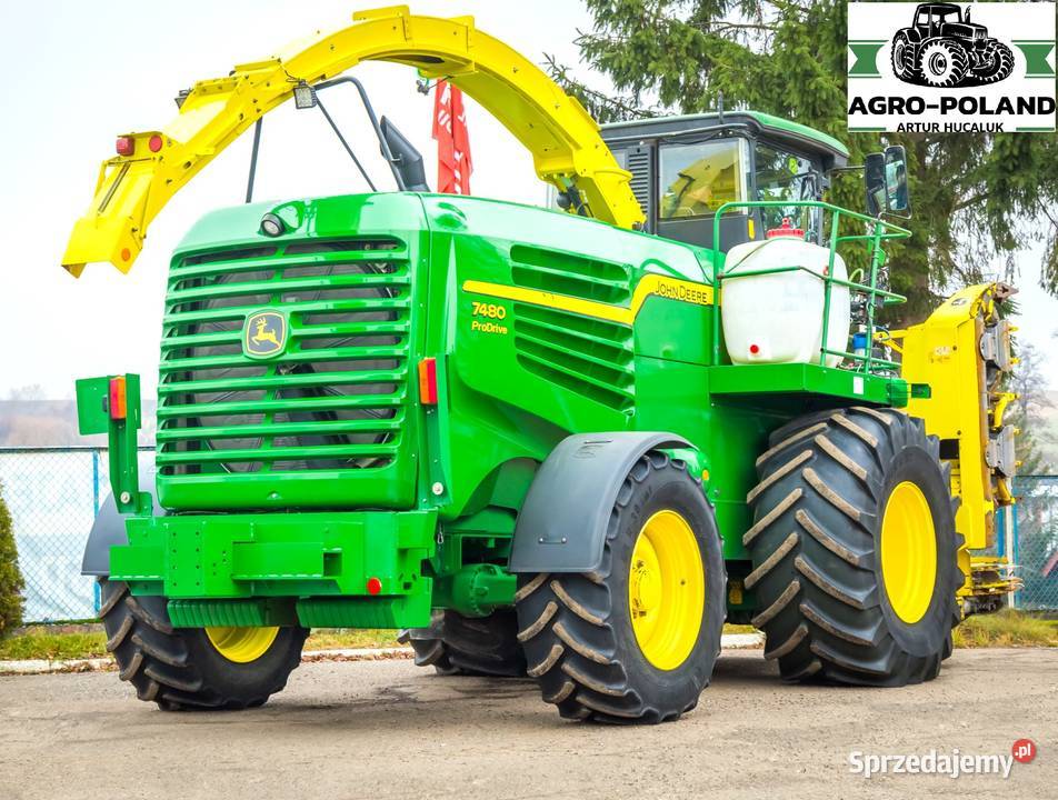 JOHN DEERE 7480 ProDrive 4x4 2014 Kemper 360 Kudowa-Zdrój