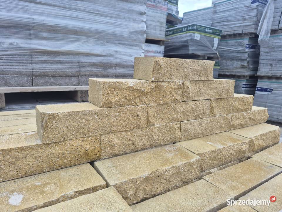 Palisada Betonowa Łupana Cegła Murek Obrzeże Wielogóra sprzedam