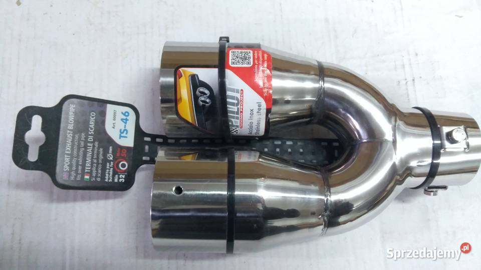 Końcówka wydechu stal kwasówka TS46 Włochy Lampa Bielsk Podlaski