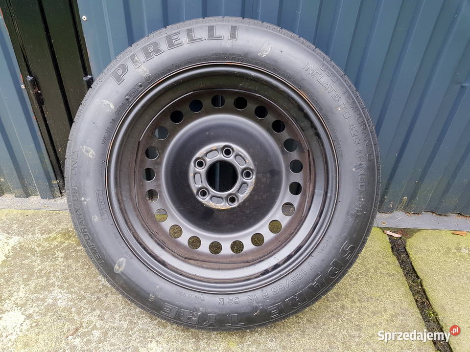 KOŁO DOJAZDOWE DOJAZDÓWKA FORD VOLVO 5X108 16 Samochodowe Sosnowiec sprzedam