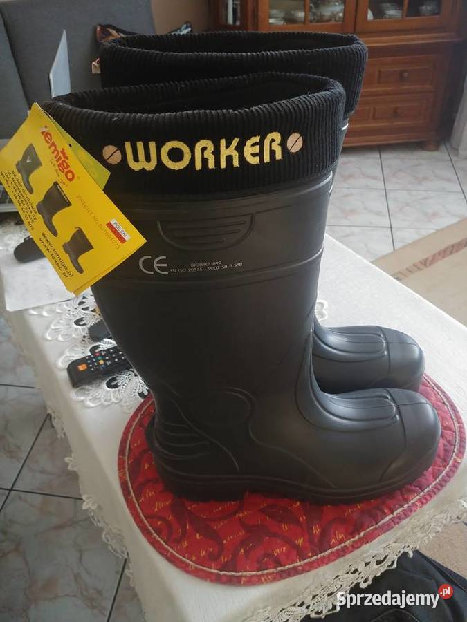 KALOSZE ROBOCZE BEZPIECZNE ANTY RZEBICIOWA 45 Stoczek Łukowski