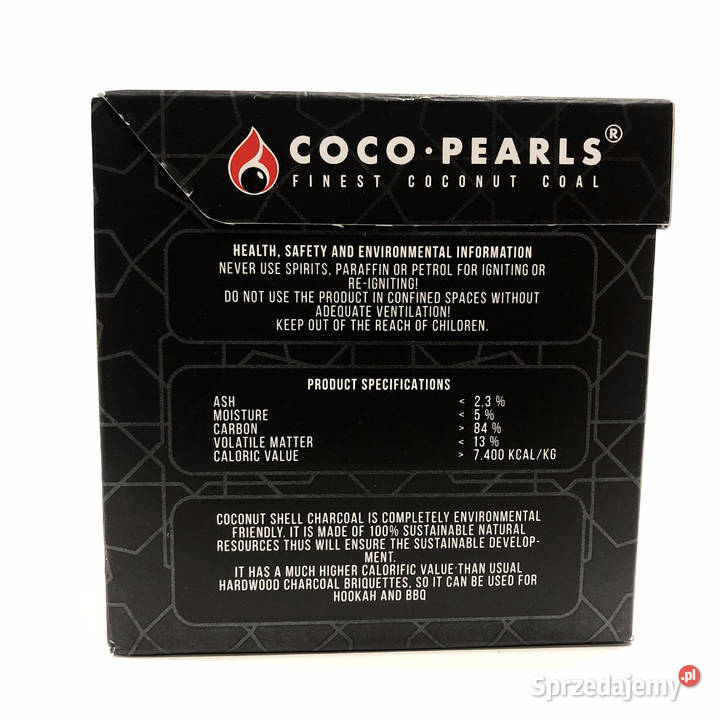 COCO PEARLS Węgiel do Fajki Wodnej Shisha 2 BOX Łódź