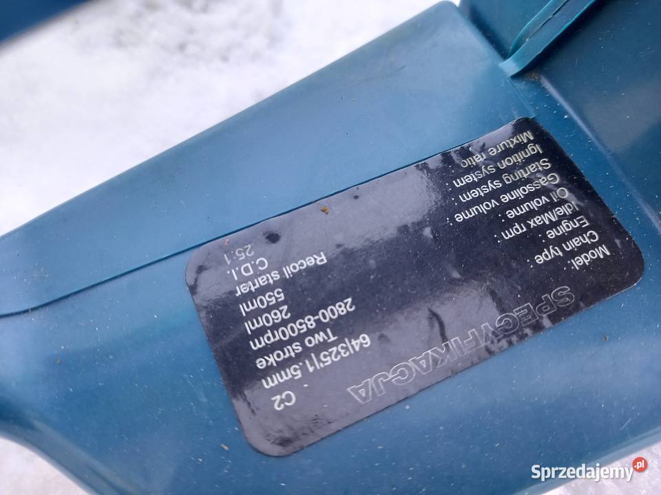 Pila spalinowa Cata sprawna nowy lancuch Stihl Łańcut