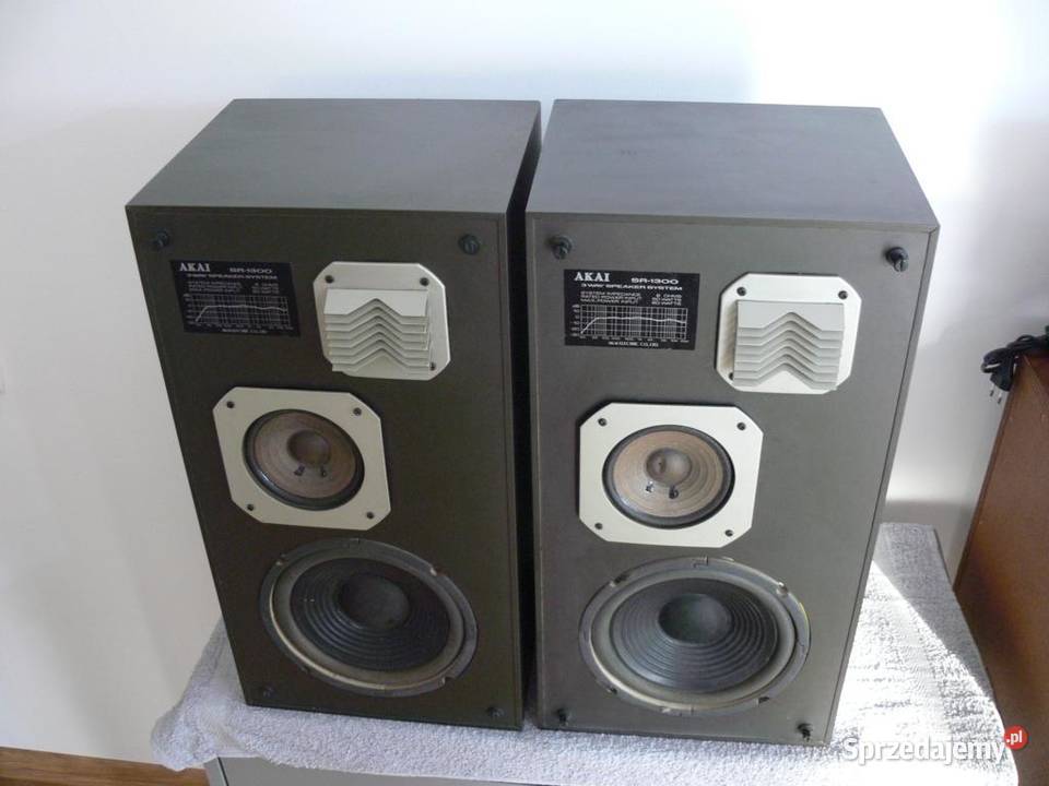 Kolumny głośniki Akai SR1300 Vintage WYSYŁKA Jasło