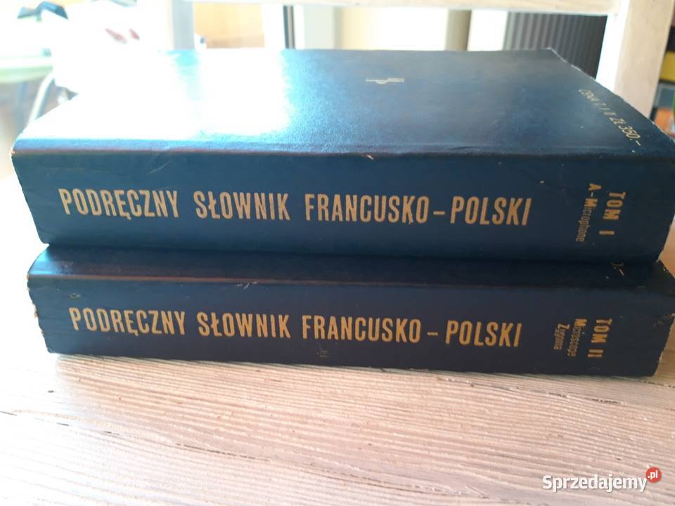 Podręczny słownik francusko polski 1982