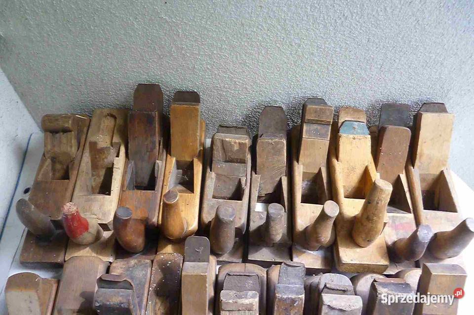 HEBLE DREWNIANE STARE KOMPLET 28 Kraków