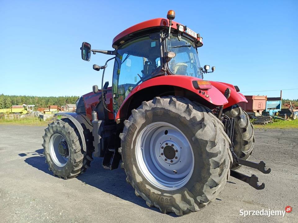 Case Puma 140 z Tuzem Tur 140 Amortyzacja przedniej osi Łobżenica