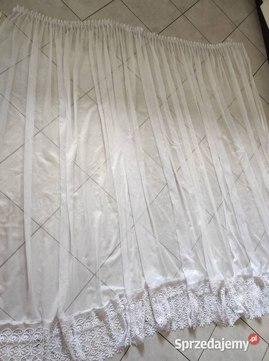 złote metaliczne zasłony story kotary Firany świętokrzyskie