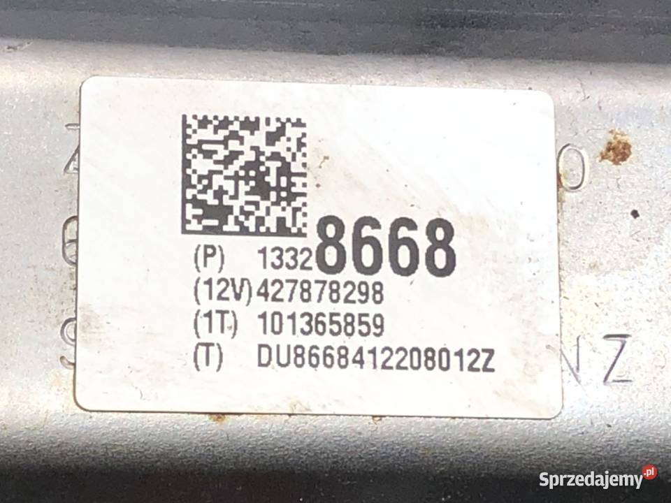 KOLUMNA KIEROWNICZA OPEL ASTRA J 13328668 1015 osobowe