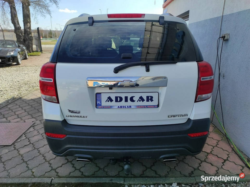 Chevrolet Captiva FL Biała Perła Nawigacja ASR (kontrola trakcji) śląskie Racibórz