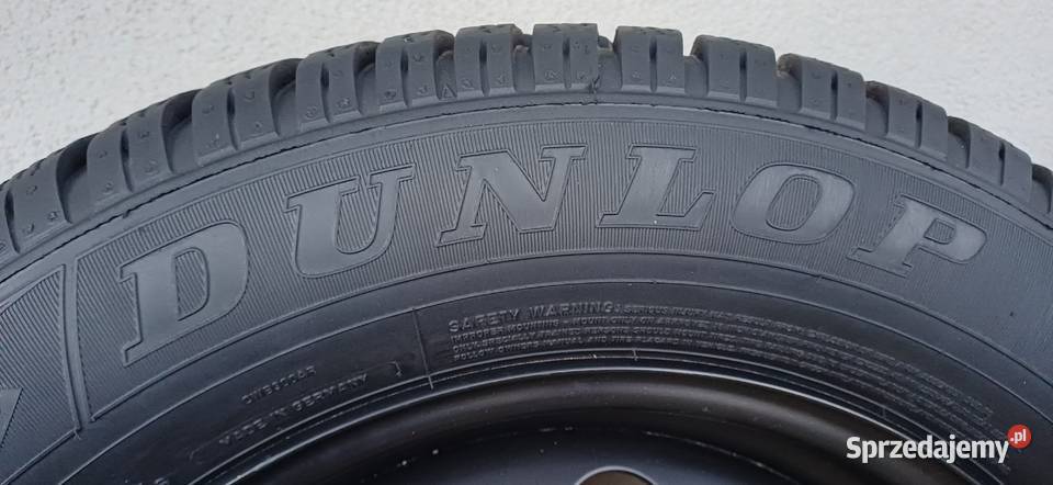 Nowa felga stalowa 5 x108 z oponą zimową Dunlop pomorskie Reda