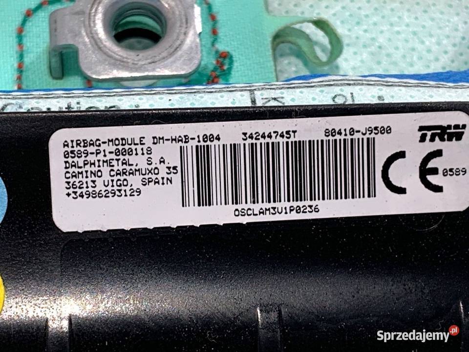 KURTYNA POWIETRZNA LEWY HYUNDAI KONA 80410J9500 Powietrza podkarpackie