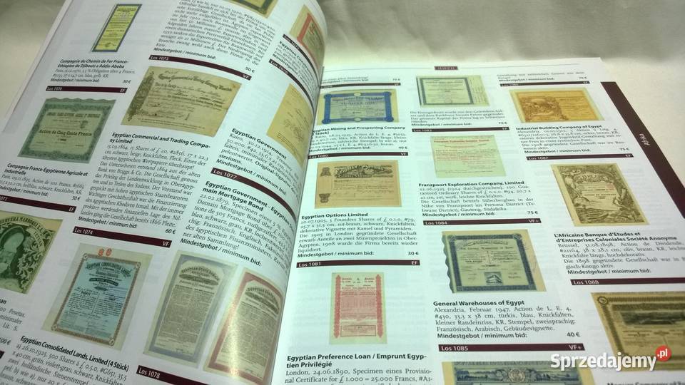 katalog aukcyjny papierów wartościowych 57 Warszawa
