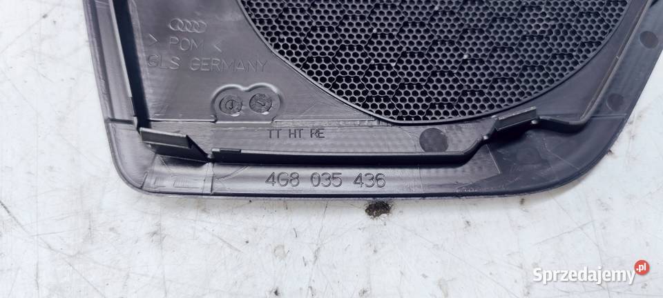 MASKOWNICA GŁOŚNIKA AUDI A7 PRAWY TYŁ 4G8035436 Osłony i zaślepki Przystajń