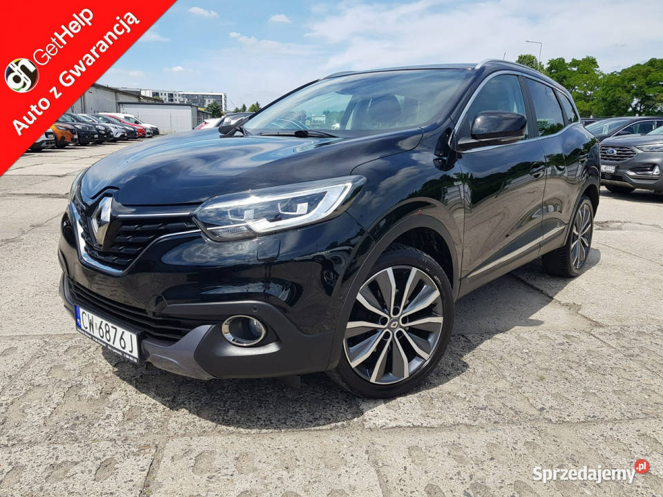 Renault Kadjar 13 Benzyna Turbo Bose Kamera 4/5 Włocławek
