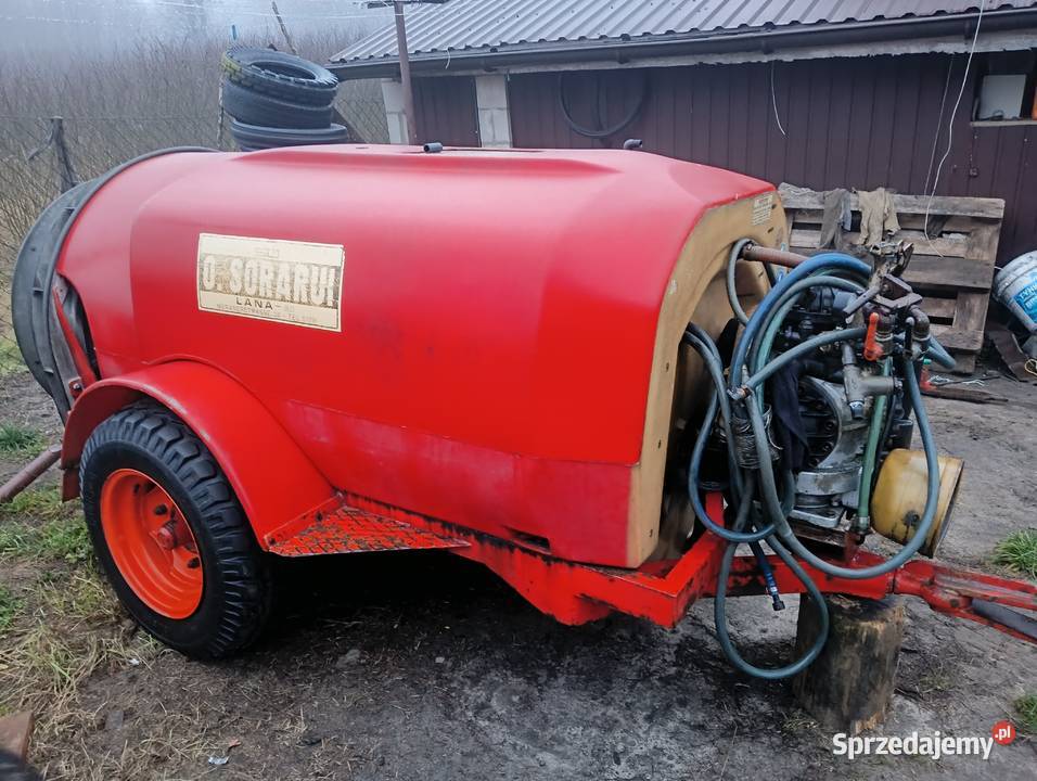 Opryskiwacz sadowniczy włoski 1600L Lamborgini Rolnictwo Annopol