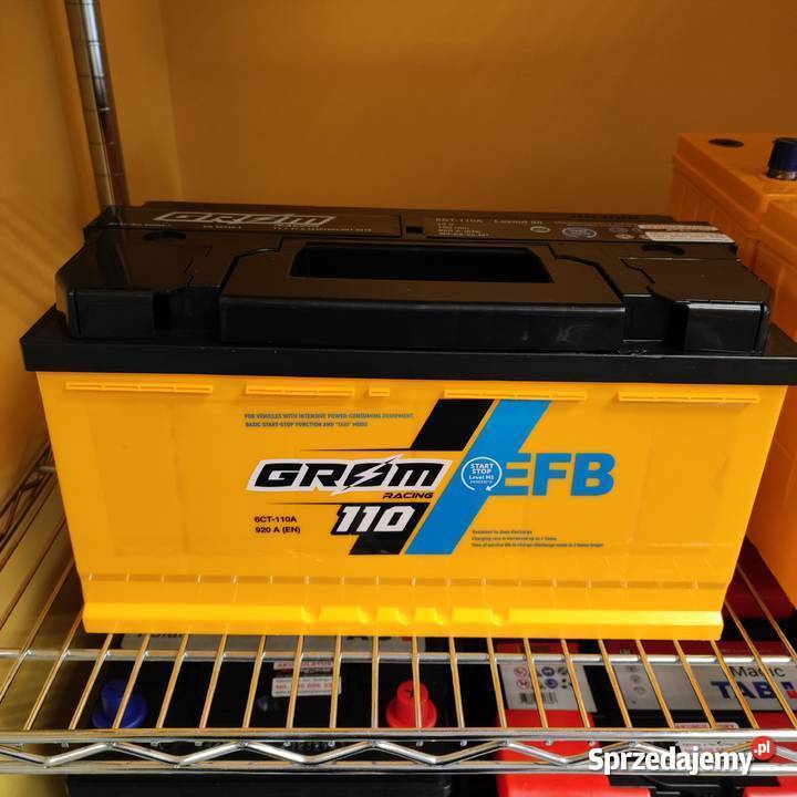 Akumulator GROM RACING 110Ah 9200A EN EFB Akumulatory Łódź sprzedam
