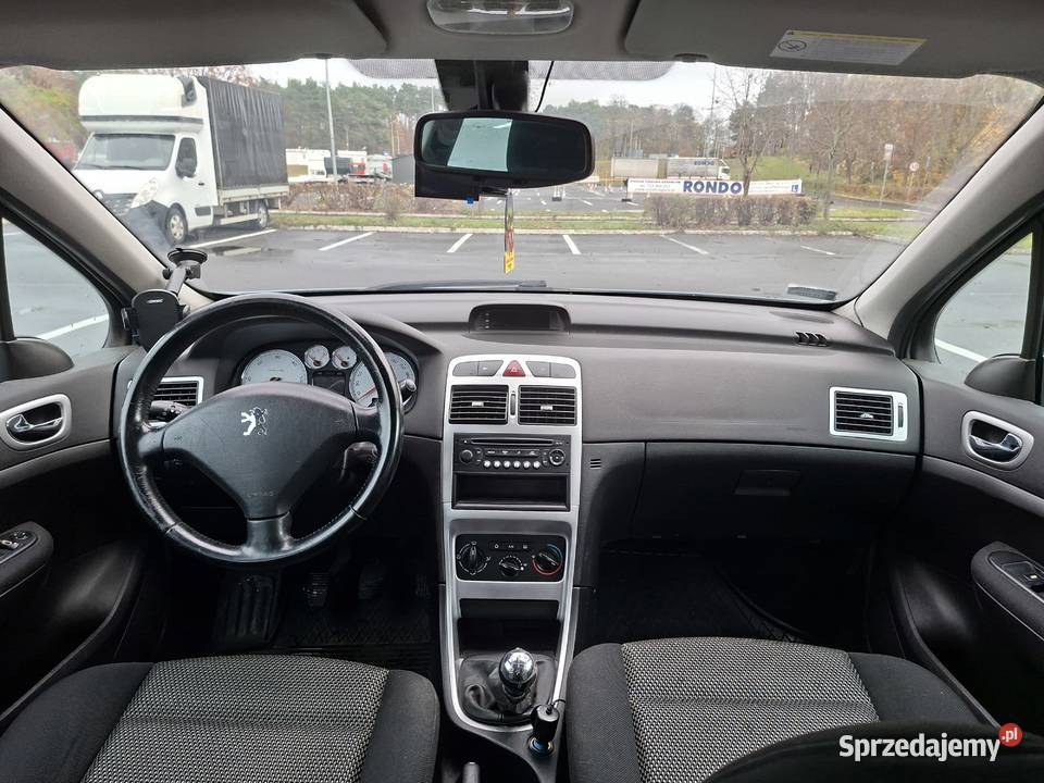 Peugeot 307 Kombi 2006 16 Hak Ważne opłaty Koła 1560cm3 Zielona Góra