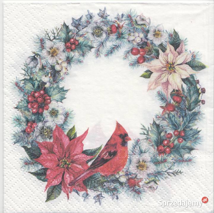 Hobby decoupage Serwetki papierowe 9 sztuk świętokrzyskie Skarżysko-Kamienna