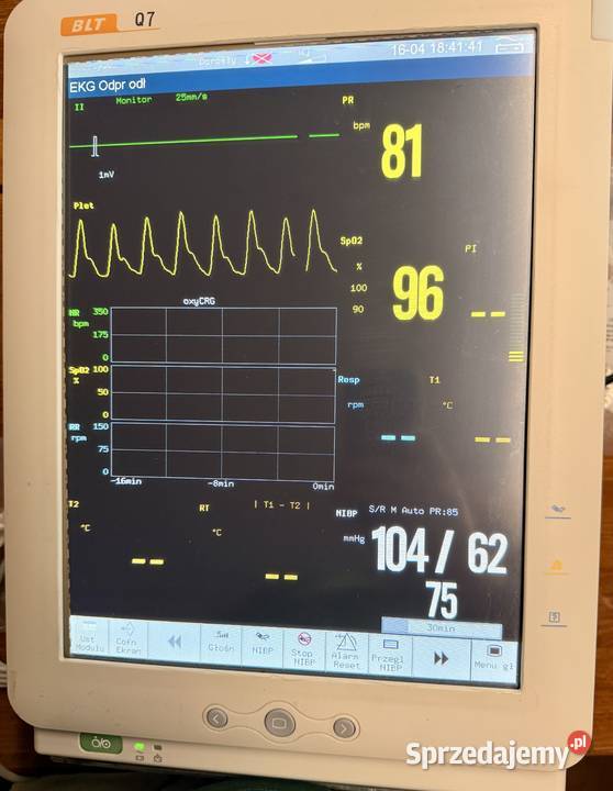 Kardiomonitor Biolight Q7 BLT Sprawny Grabina