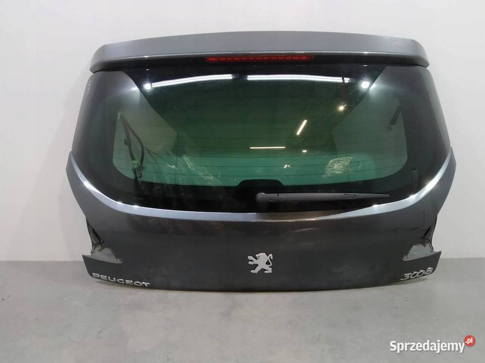 KLAPA TYŁ SZYBA KTPD Peugeot 3008 I 20092016 osobowe