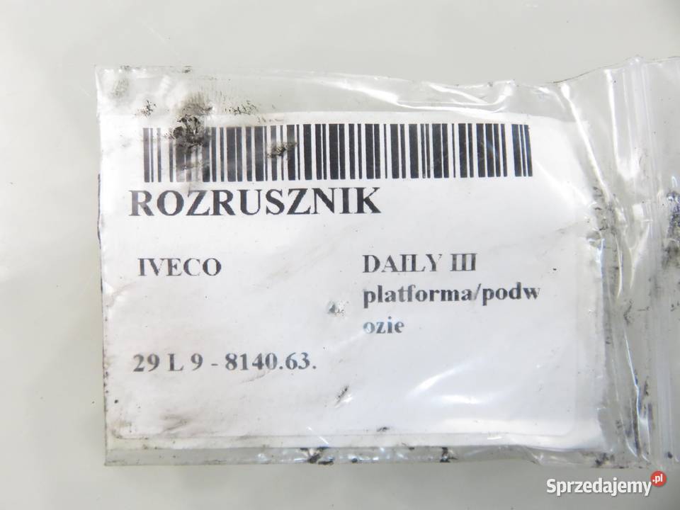 ROZRUSZNIK IVECO DAILY III 29 L 28 500307724 Układ elektryczny silnika