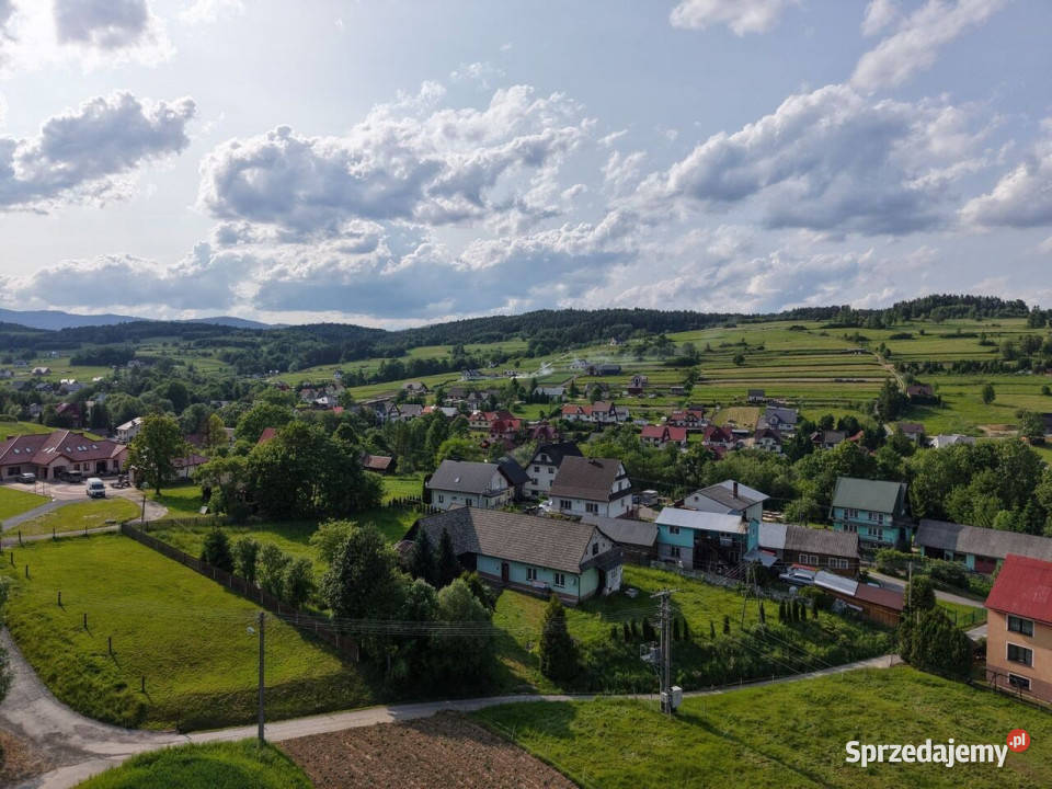 Dom na dużej działce Toporzysko gmina Jordanów