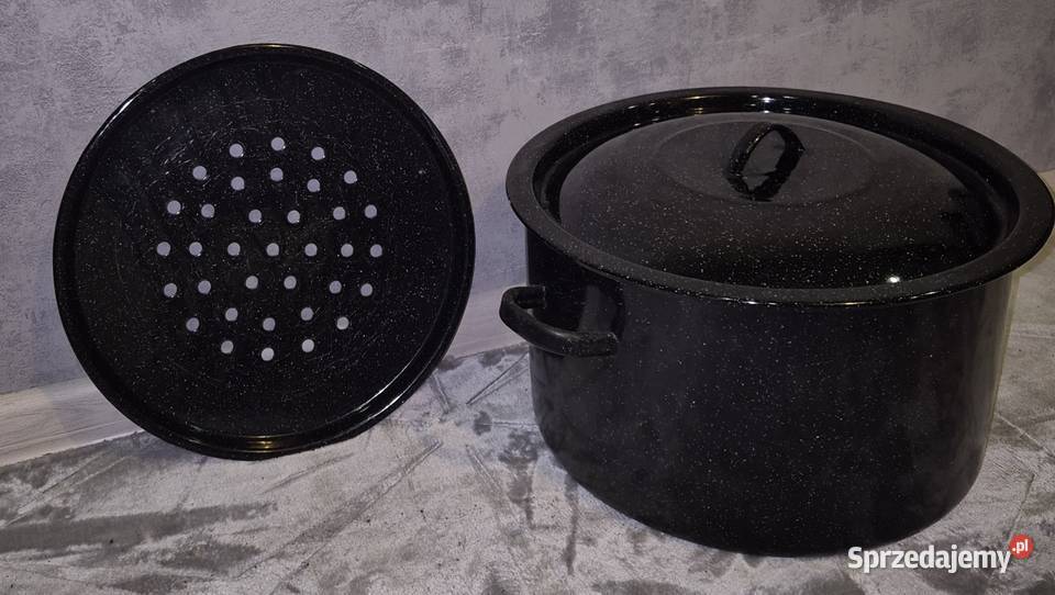 Garnek emaliowany powidlak 25 L Łódź