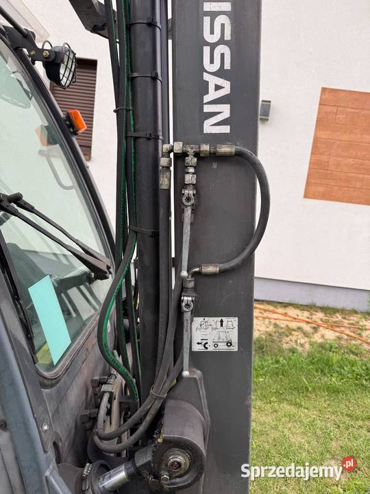 Wózek widłowy Nissan fd02a25q udziw 2500T wys Nissan sprzedam