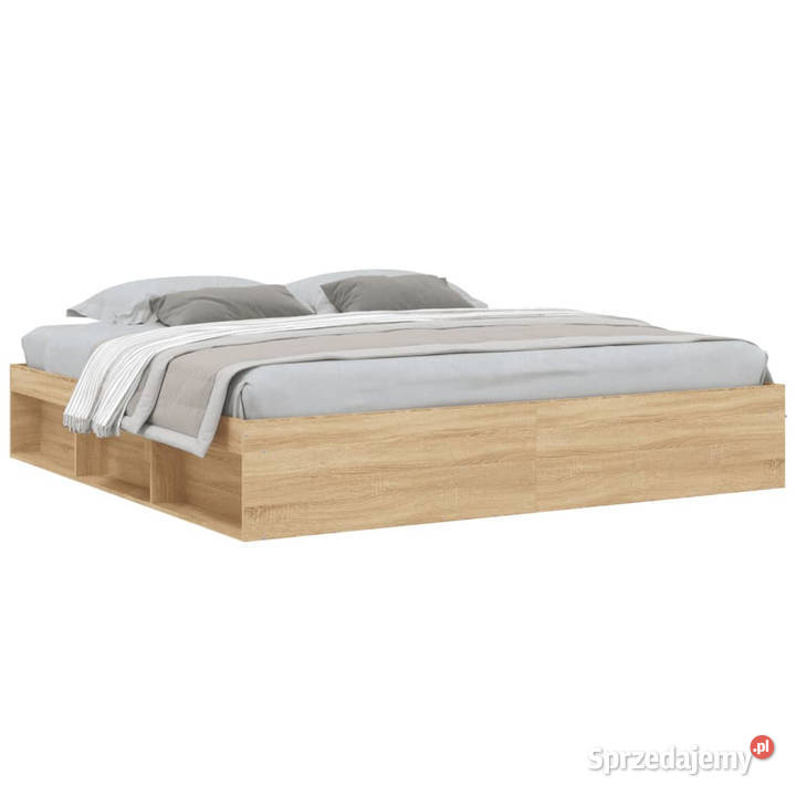 Rama łóżka dąb sonoma 200x200 WM3203889 Warszawa sprzedam