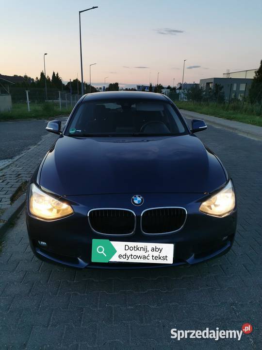 Bmw 118 d czujnik parkowania wielkopolskie Poznań sprzedam