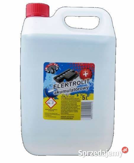Elektrolit Akumulatorowy KWAS DO AKUMULATORA 10L