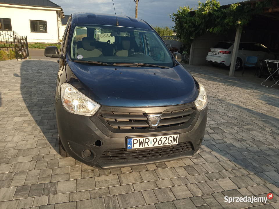 Dacia Dokker 16 benzyna 2016 r 102 Niski