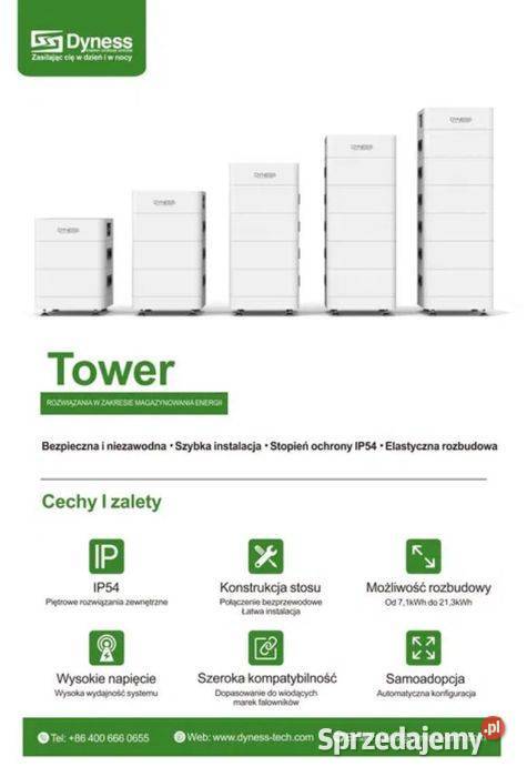 Dyness Tower T21 HV battery B9637 Dom i Ogród